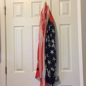 American flag scarf